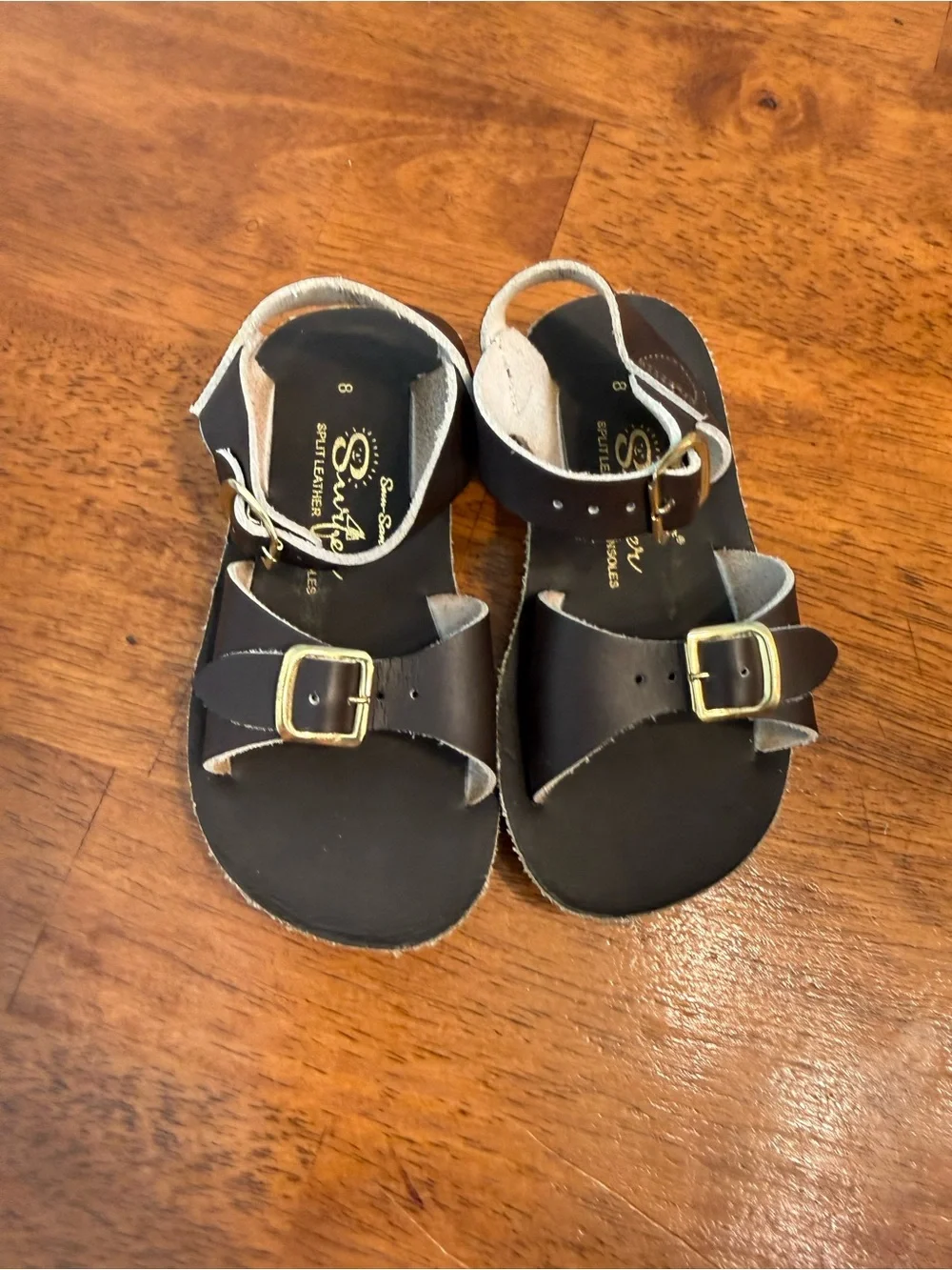 Salt Water Sandals by Hoy comfortable brown
